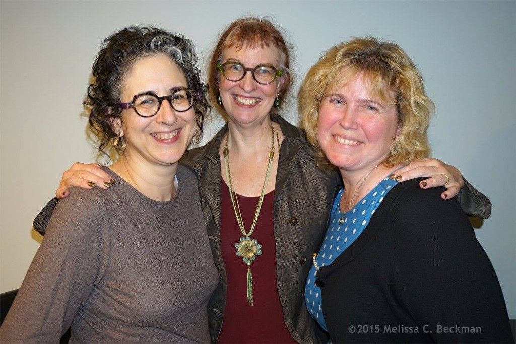 Awesome authors and spouses Ellen Kushner and Delia Sherman, who took me under wing.